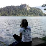 Marija Milanović, jezero Bled, Slovenija